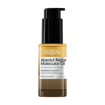 Absolut Repair Molecular Bi-Phase Oil για Ταλαιπωρημένα Μαλλιά